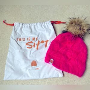 STIK (SHxT That I Knit) knit hat- The Motley Beanie